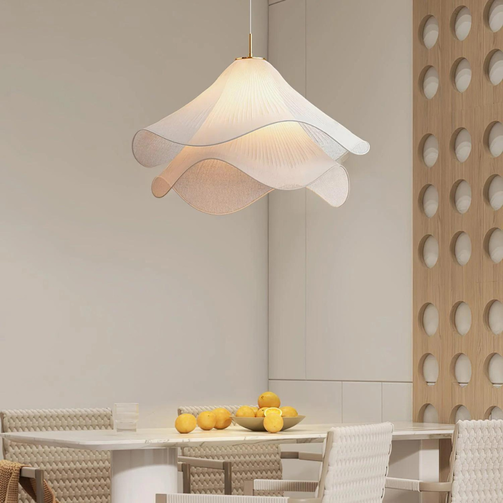 Suspension Lumineuse Design Moderne avec Éclairage Doux, Longueur Ajustable en Métal Noir et Verre Opale 7