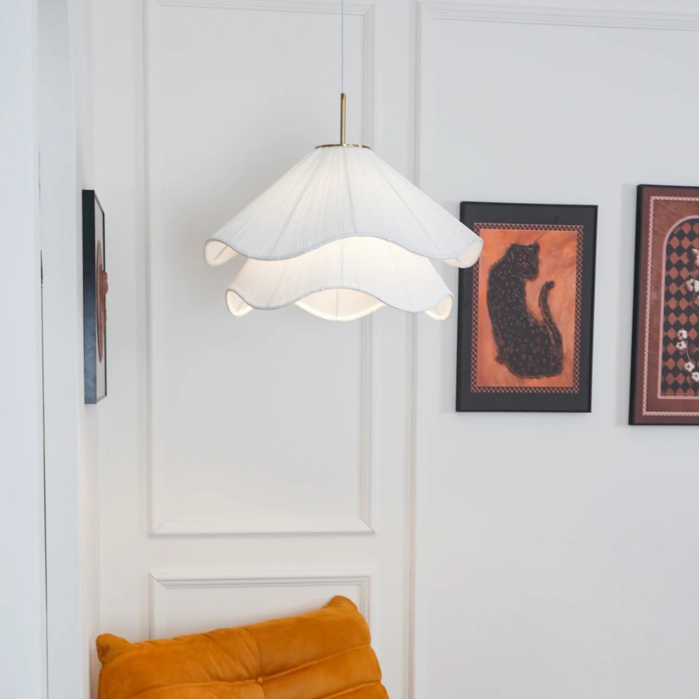 Suspension Lumineuse Design Moderne avec Éclairage Doux, Longueur Ajustable en Métal Noir et Verre Opale 8
