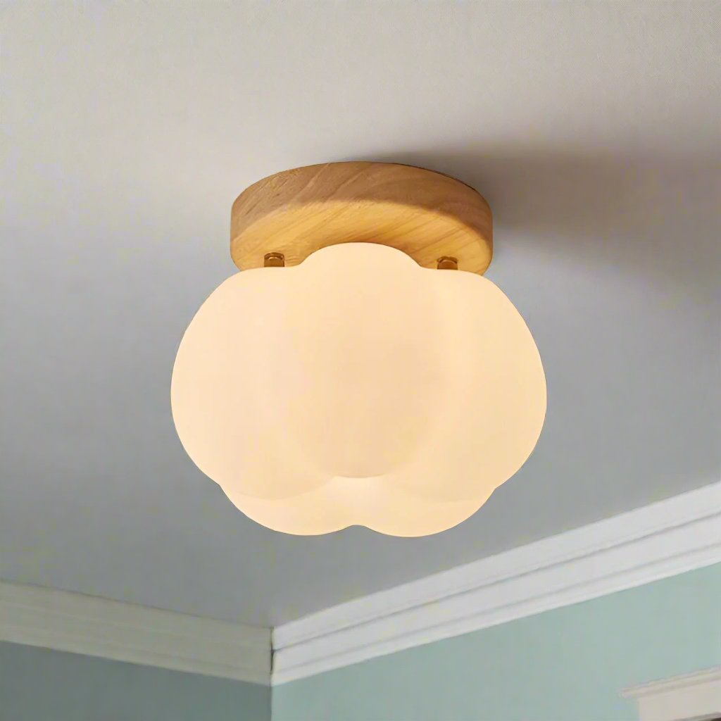 Élaria | Lustre Citrouille – Design Raffiné et Lumière Douce