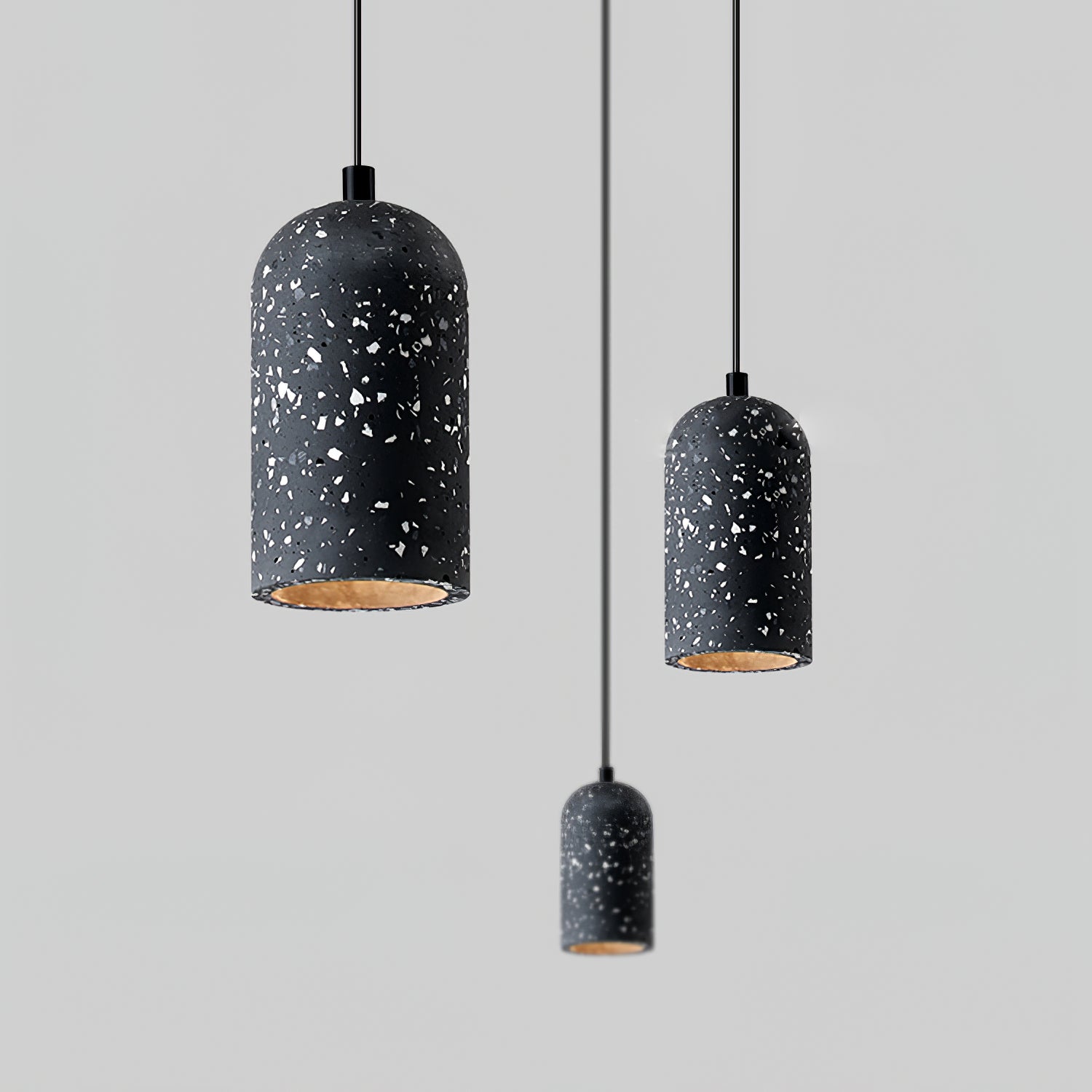 Terrazia | Lampe Suspendue – Béton recyclé design durable moderne