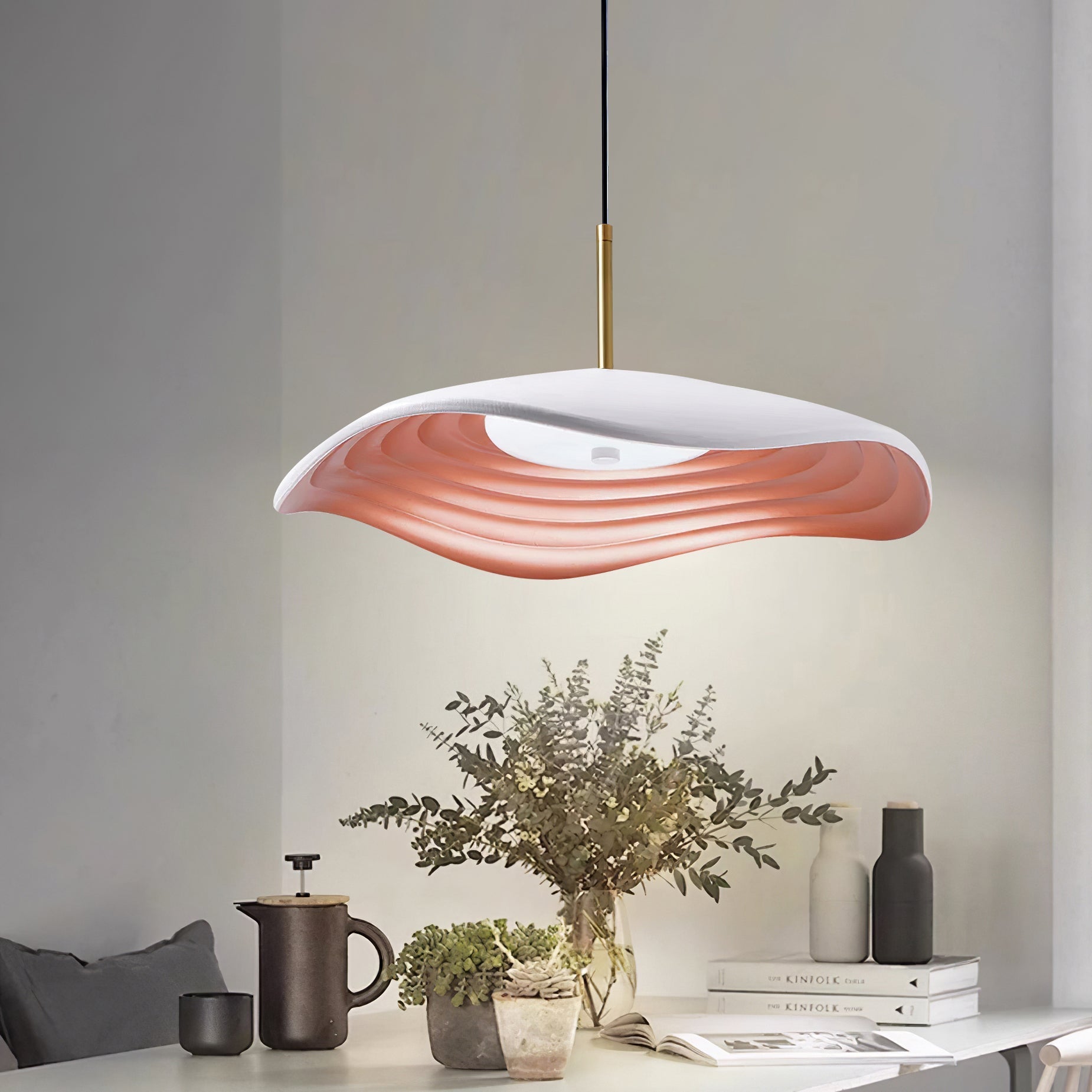 Maréva | Suspension LED – Courbes Élégantes et Éclat Raffiné