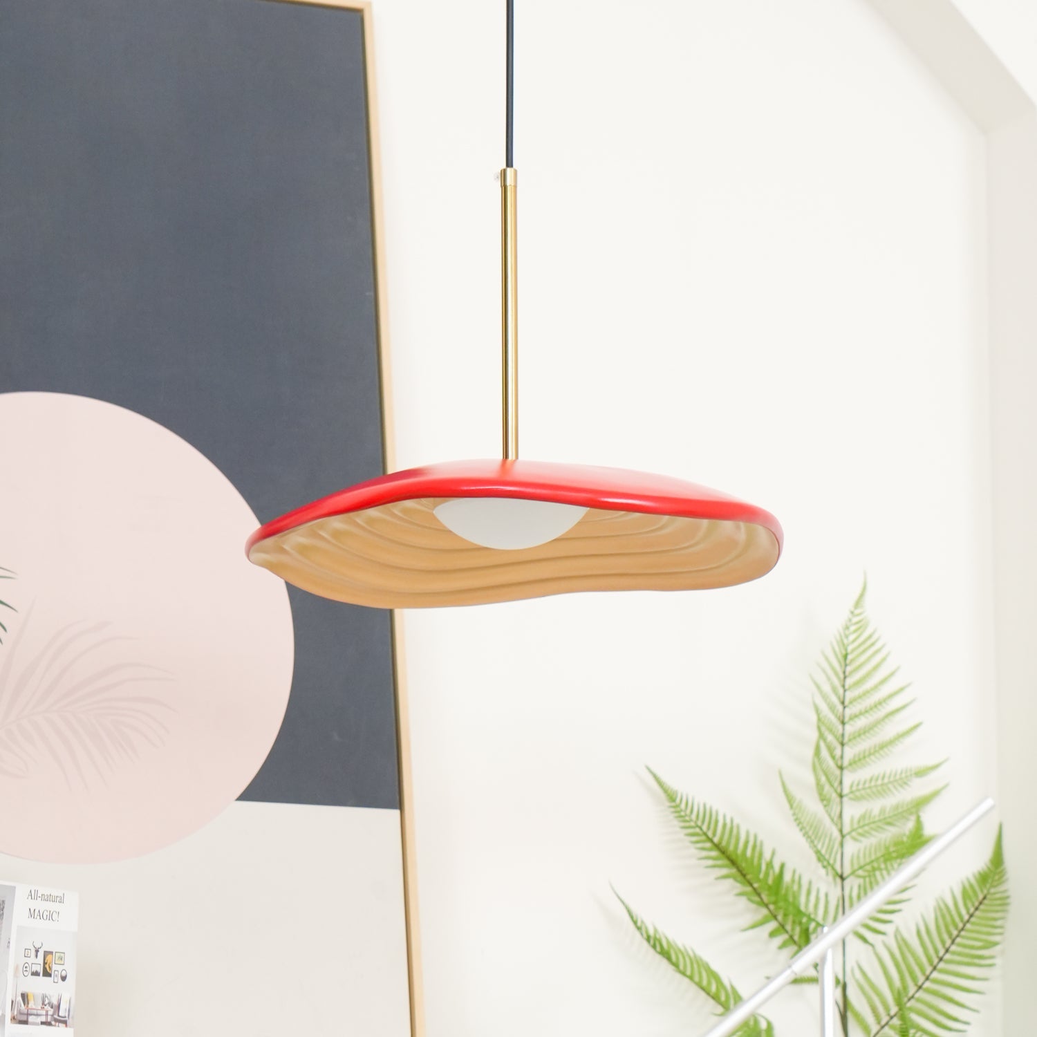 Maréva | Suspension LED – Courbes Élégantes et Éclat Raffiné