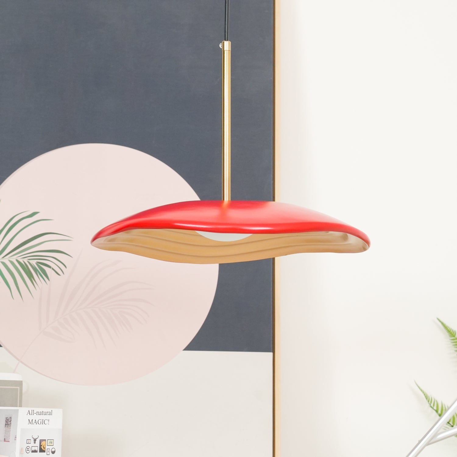 Maréva | Suspension LED – Courbes Élégantes et Éclat Raffiné