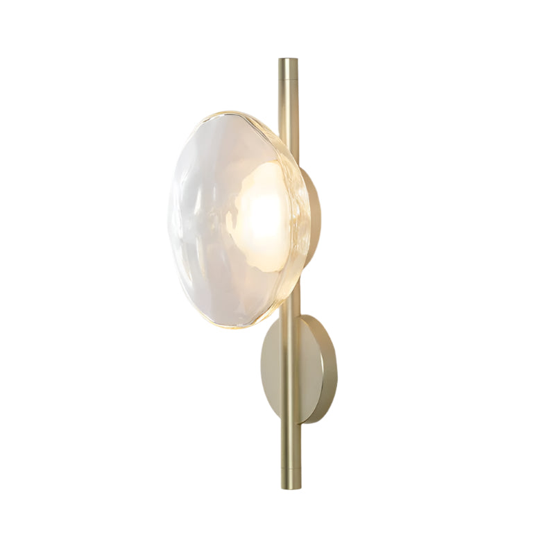 Veralis - Applique Murale Contemporaine Transparent 38cm