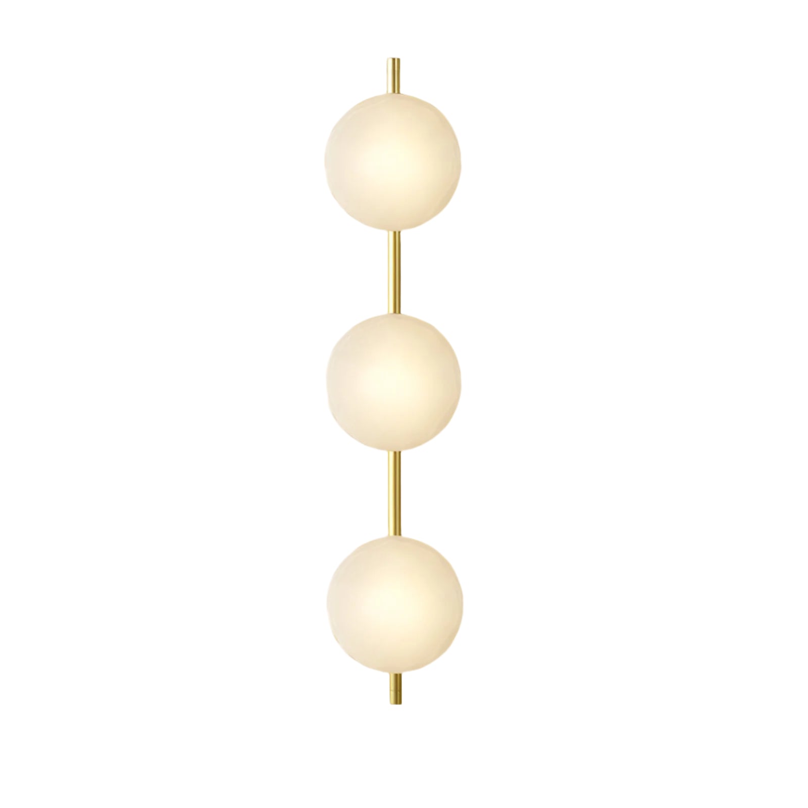 Veralis - Applique Murale Contemporaine Blanc 95cm Doré
