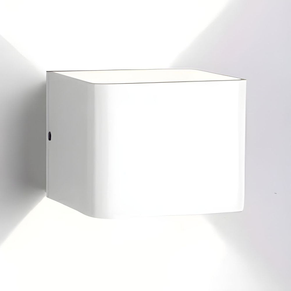 Walluxe - Applique Murale LED Compacte À Double Faisceau Blanc Lumière Froide L10 X H8CM (5W)