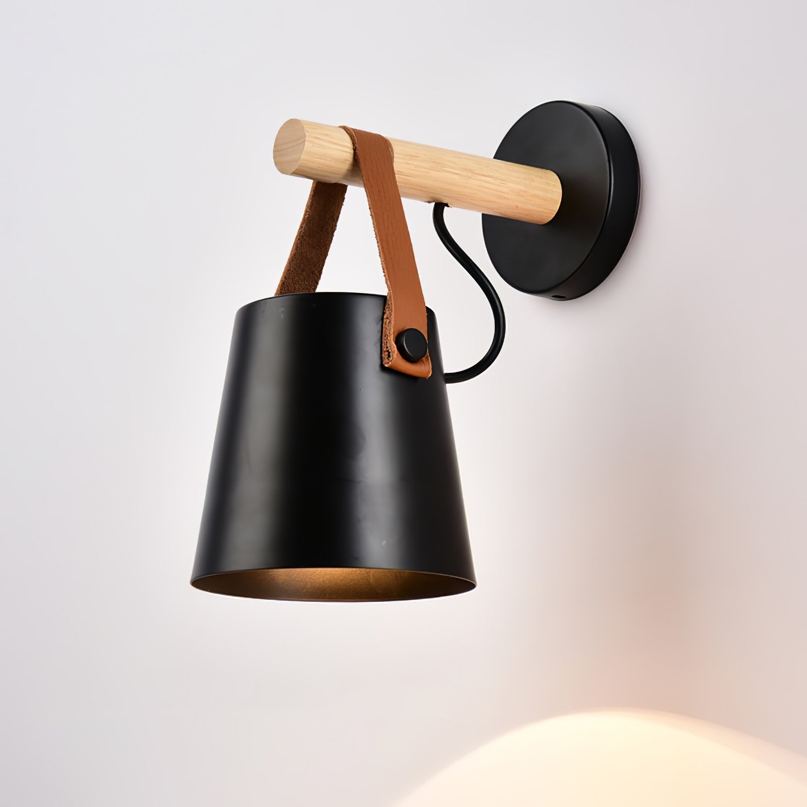 Lustora Applique Murale LED Bois – Élégance Naturelle et Moderne