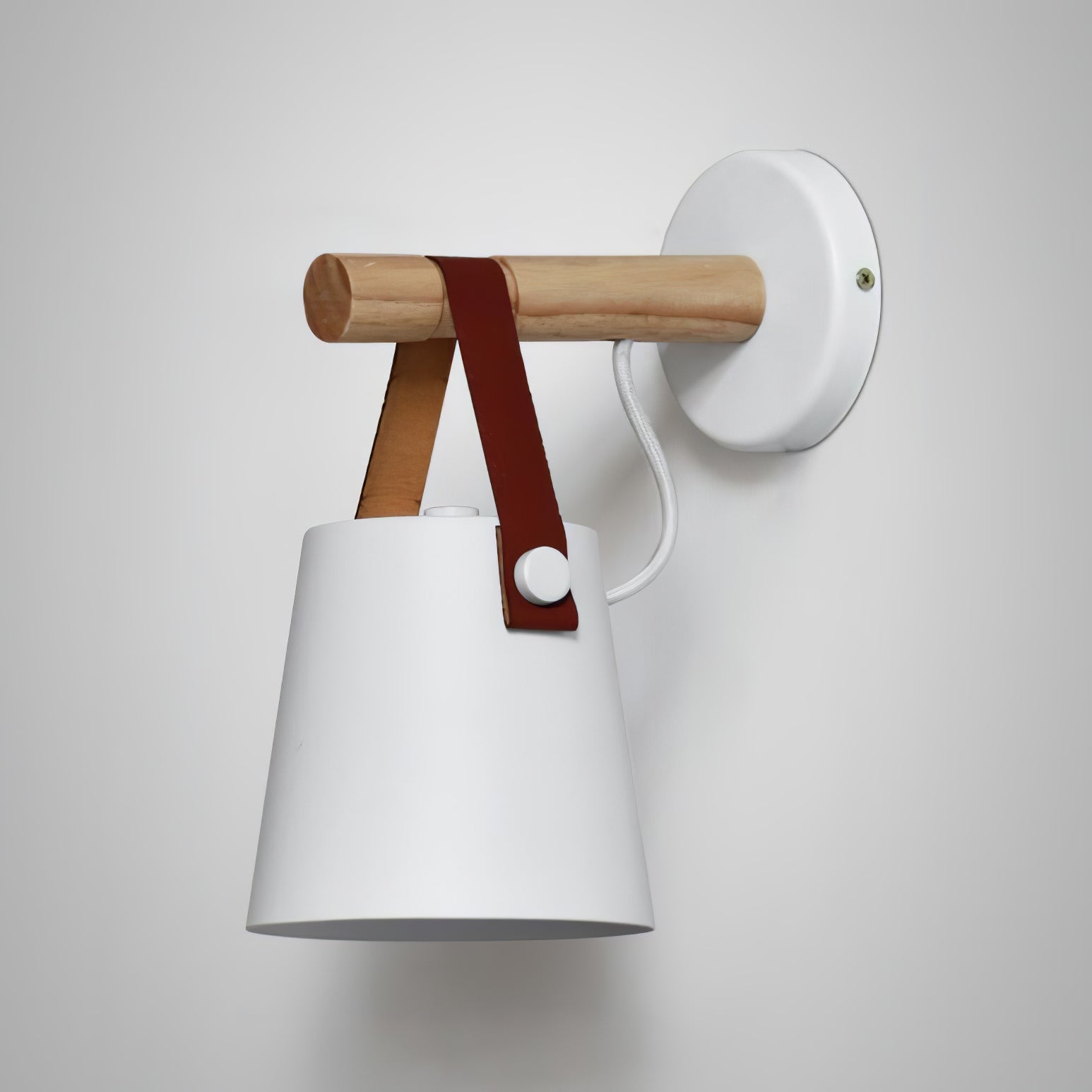 Lustora Applique Murale LED Bois – Élégance Naturelle et Moderne