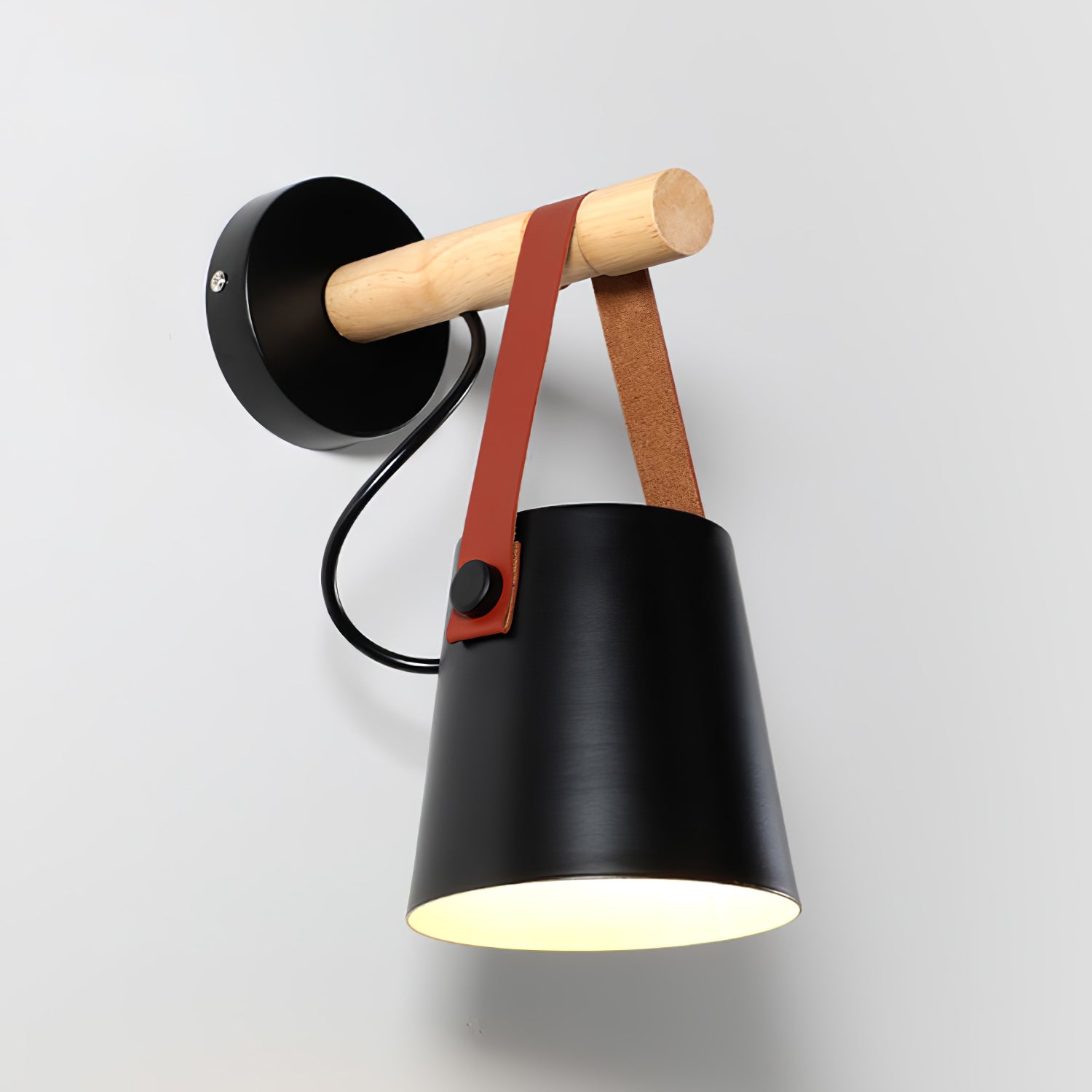 Lustora Applique Murale LED Bois – Élégance Naturelle et Moderne