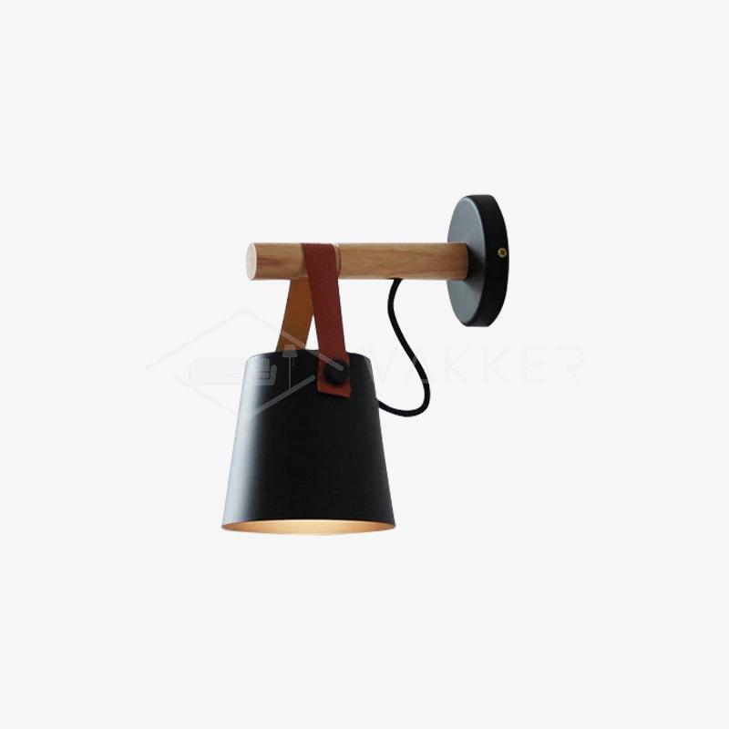 Lustora Applique Murale LED Bois – Élégance Naturelle et Moderne