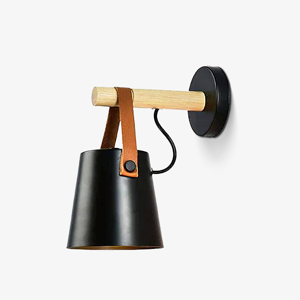 Lustora Applique Murale LED Bois – Élégance Naturelle et Moderne