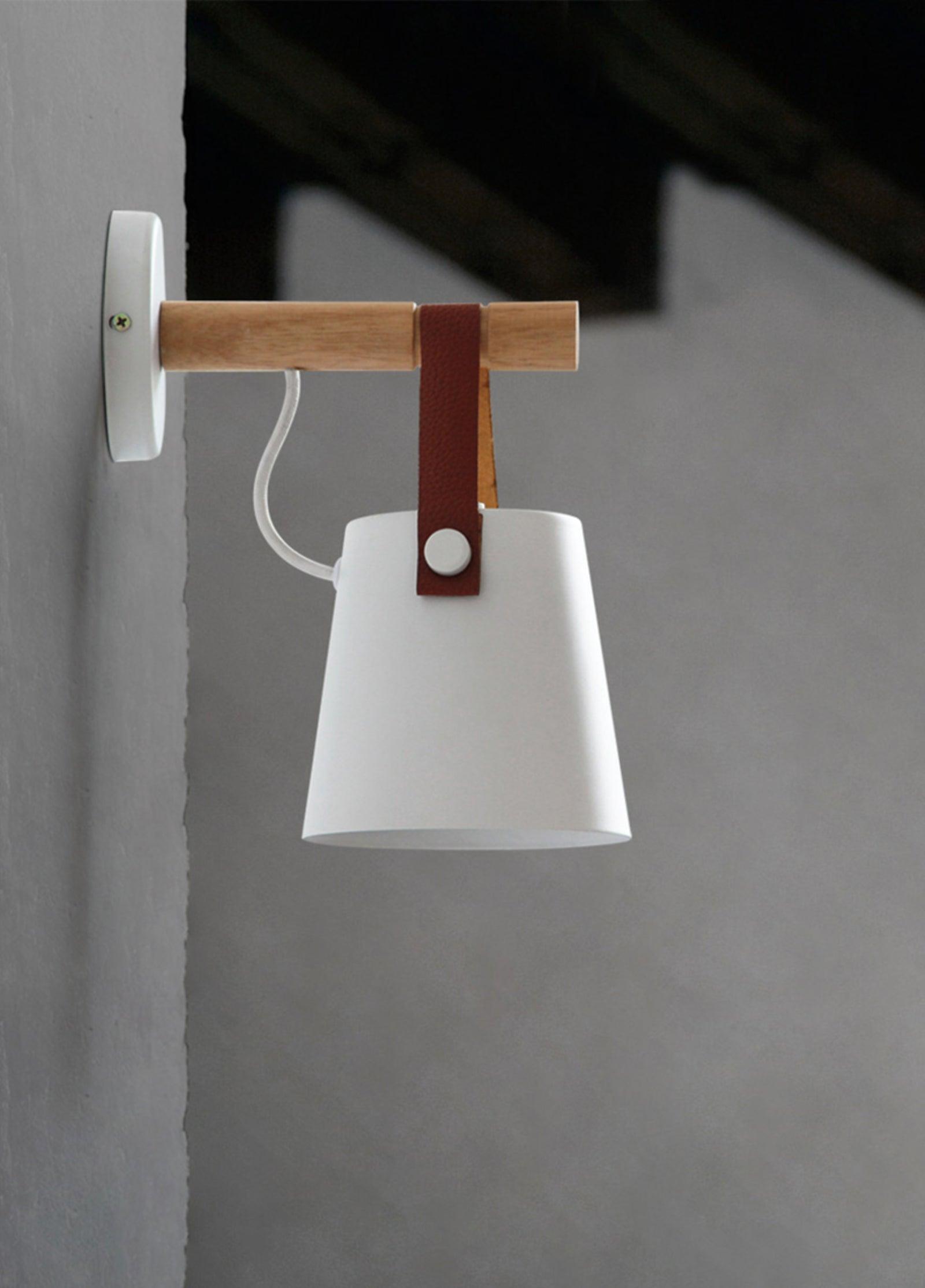 Lustora Applique Murale LED Bois – Élégance Naturelle et Moderne