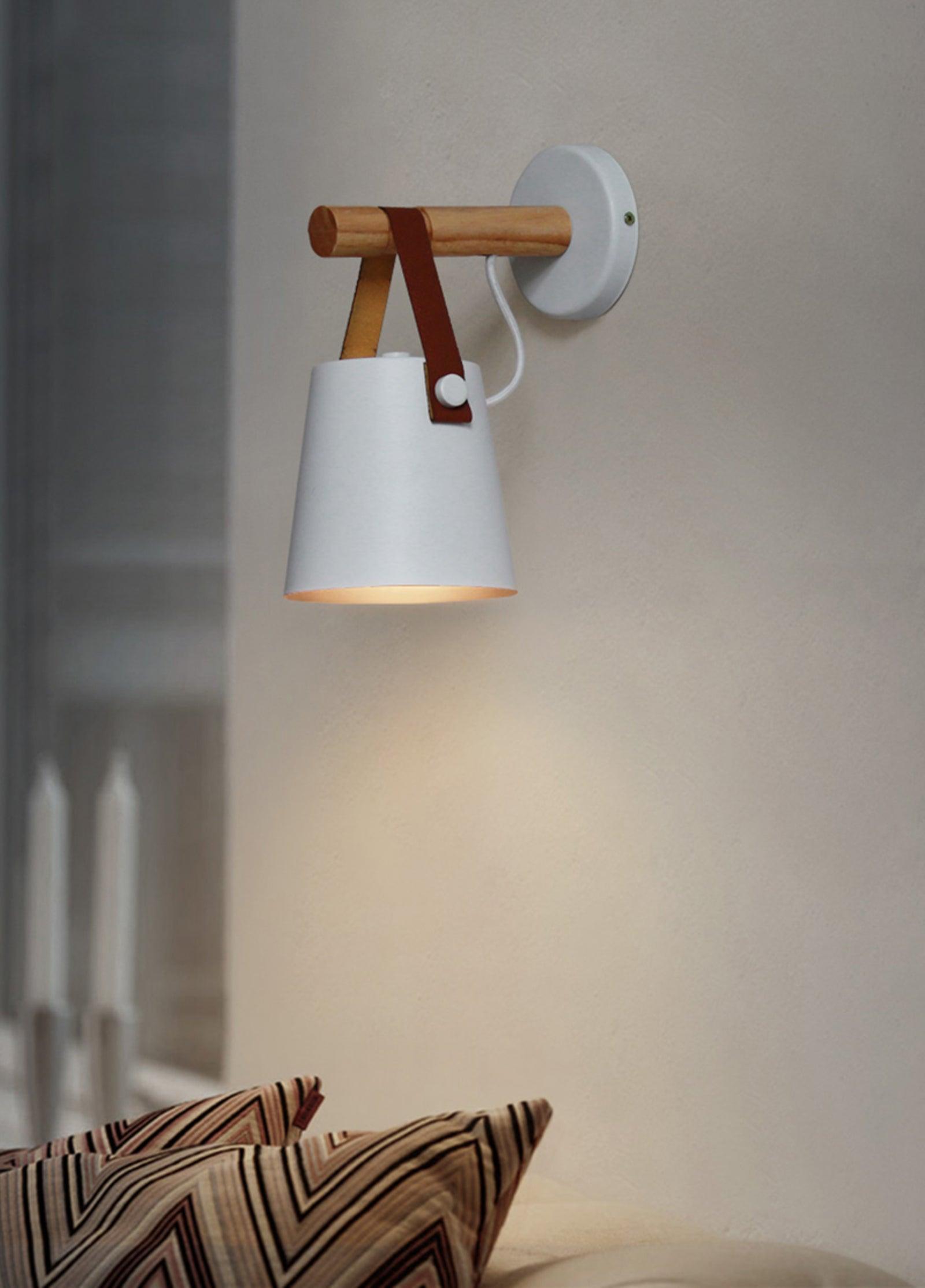 Lustora Applique Murale LED Bois – Élégance Naturelle et Moderne