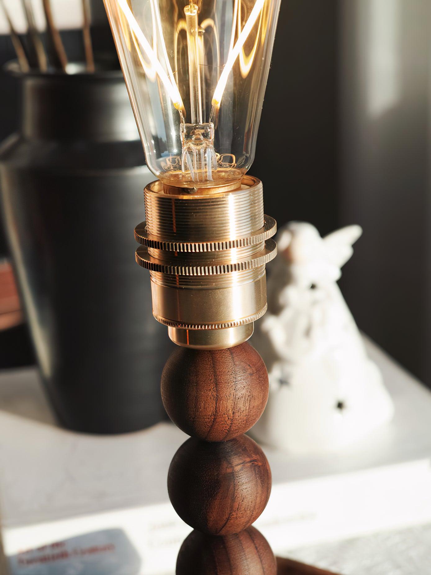 Amoréa | Lampe de Table – Globe transparent lueur élégante