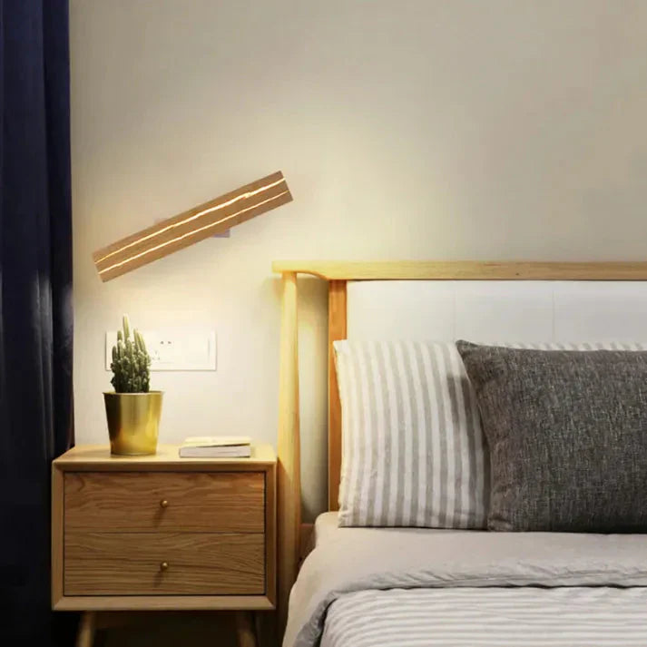 Armonia | Applique Murale LED Bois – Design Chic et Ambiance Naturelle