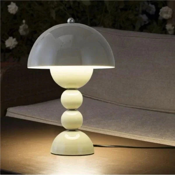 AuréaBloom | Lampe Macaron – Design Élégant et Ambiance Moderne Gris