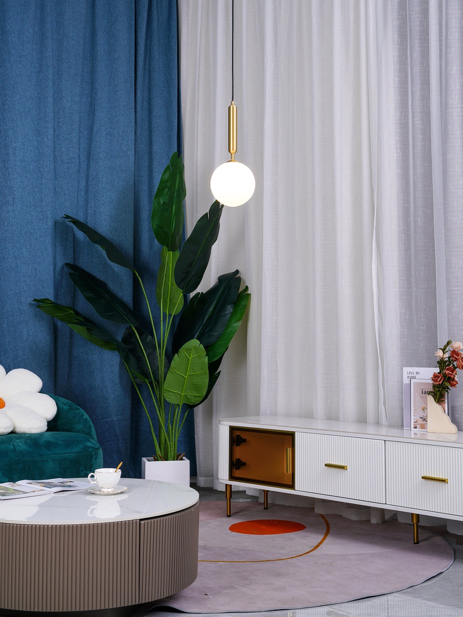 Aurélis | Suspension Verre Soufflé – Élégance Lumineuse Unique