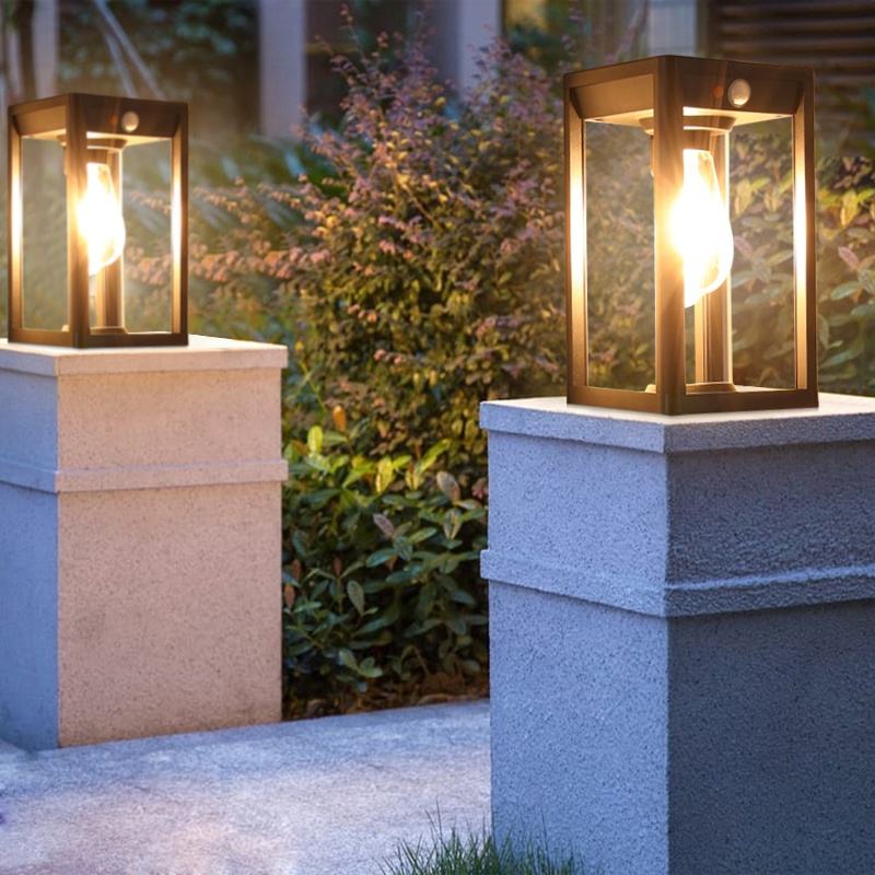 SunPost | Lampe Solaire de Colonne – Éclairage LED Éco-énergétique
