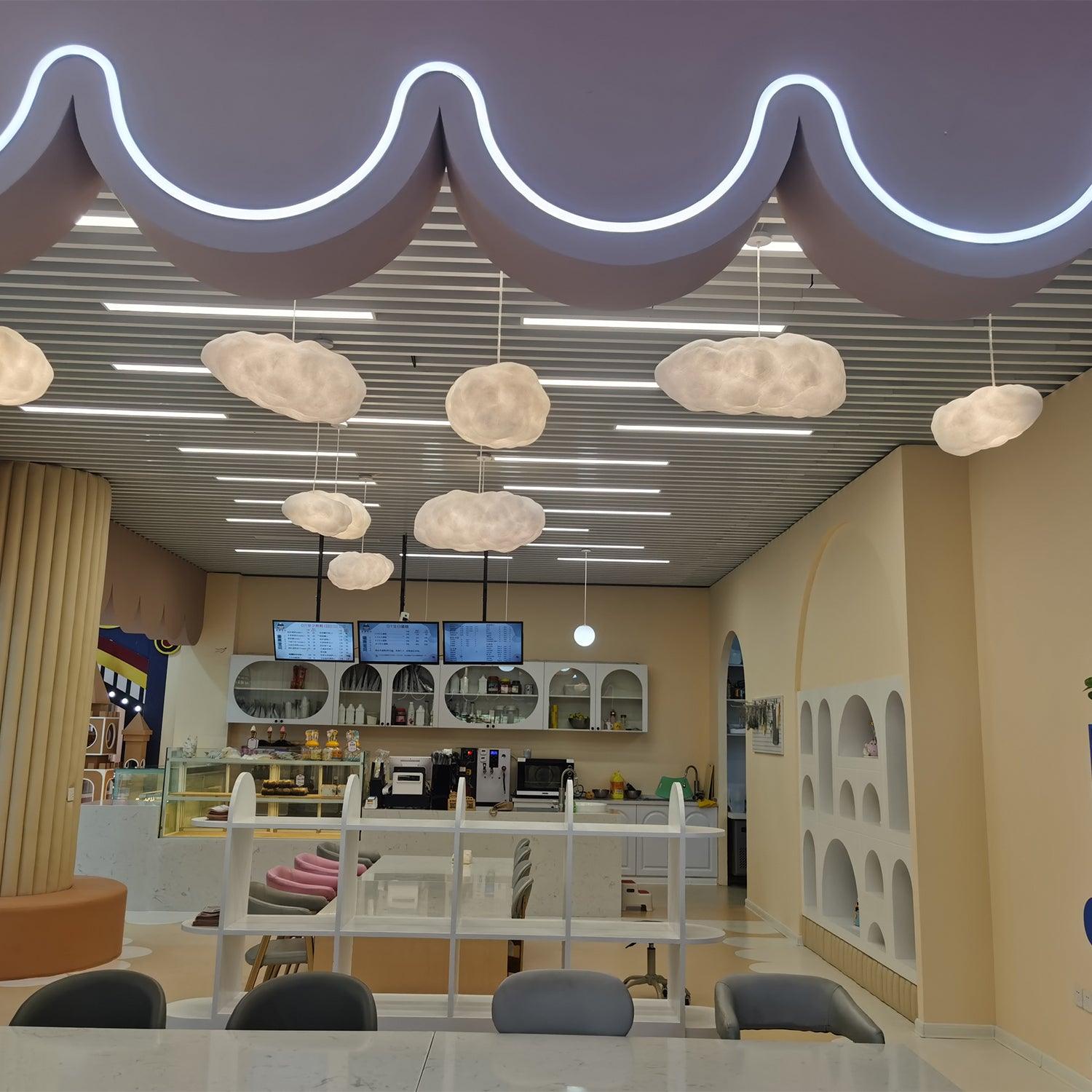 Céliora | Lustre Nuage – Ambiance Céleste et Atmosphère Relaxante