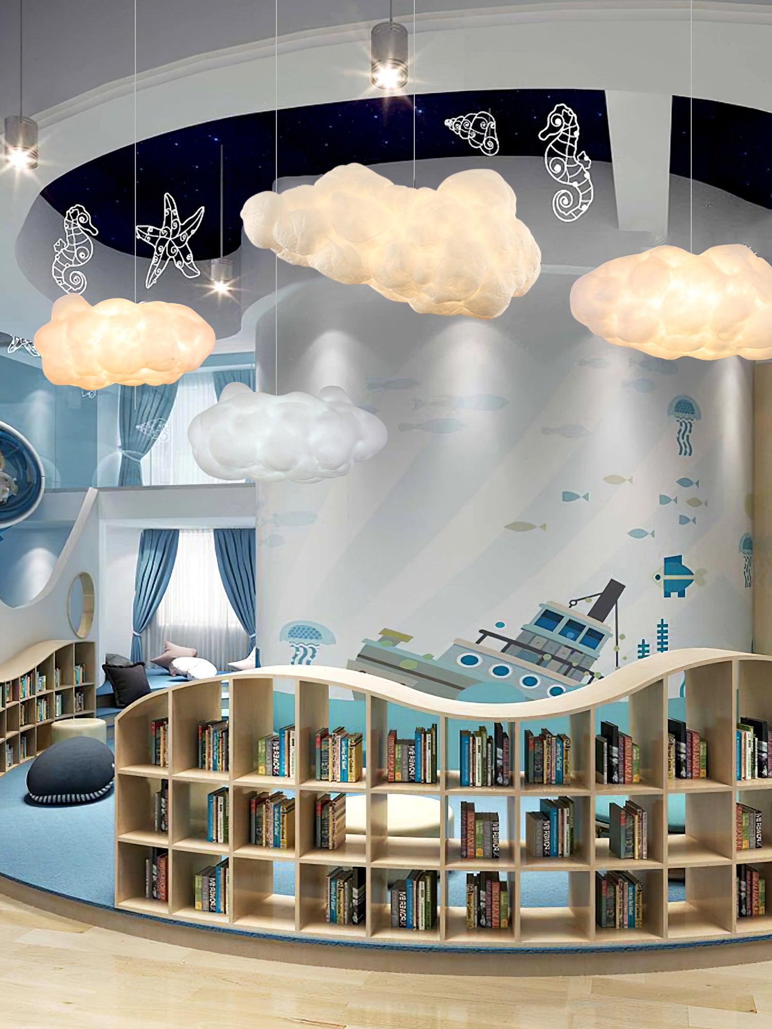 Céliora | Lustre Nuage – Ambiance Céleste et Atmosphère Relaxante