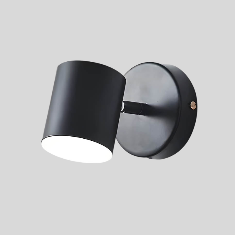 Clairora | Applique Murale LED Cuivre – Design Scandinave Élégant Noir A