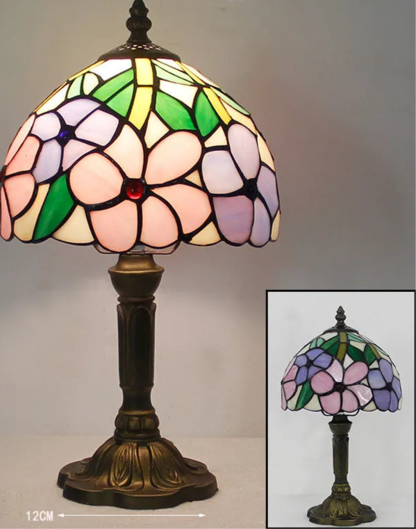 Clémoire | Lampe de Table – Élégance Vintage en Verre Mosaïque