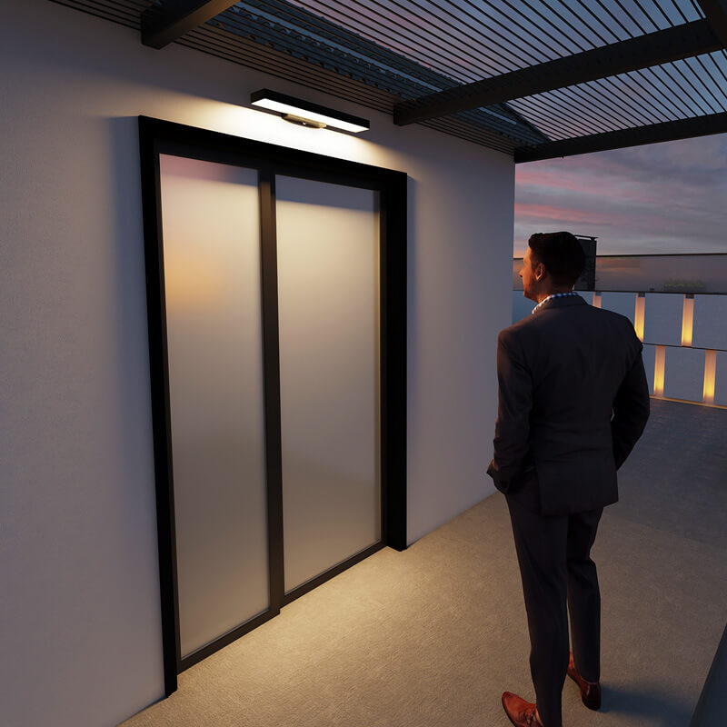 Clévaris | Applique Murale LED – Éclairage Extérieur Élégant et Chaleureux