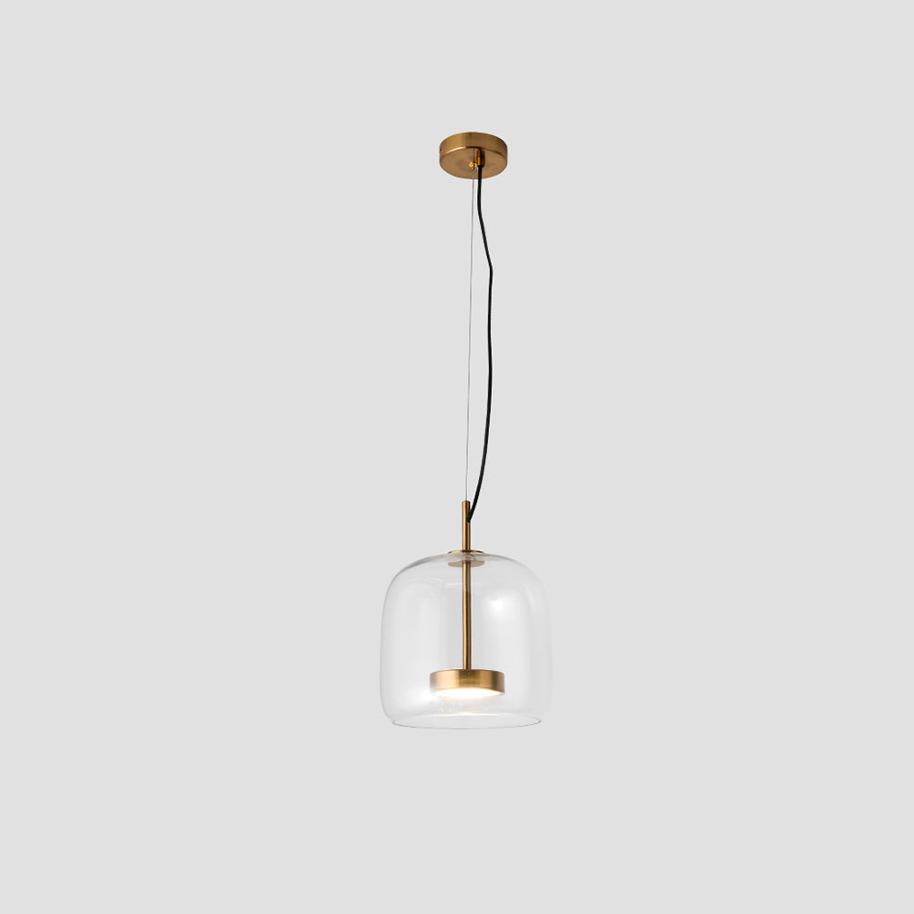 Clévia | Lampe Suspendue – Ambiance Rétro & Lumière Chaleureuse 25CM Clair