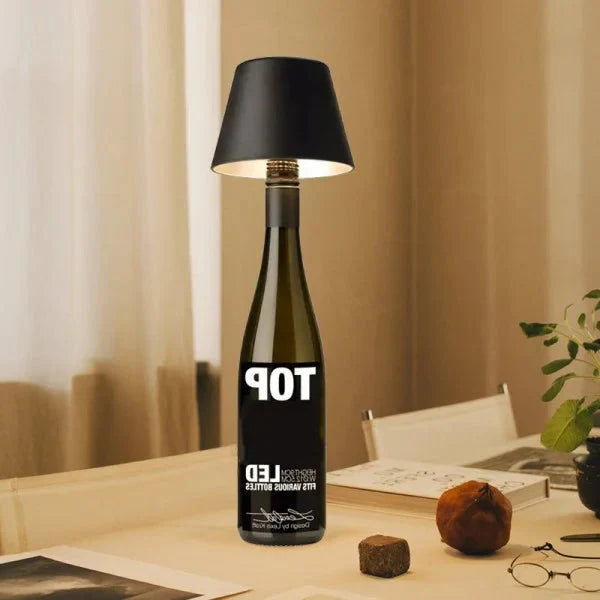 Vinélis | Lampe Bouteille – Élégance Moderne et Rechargeable