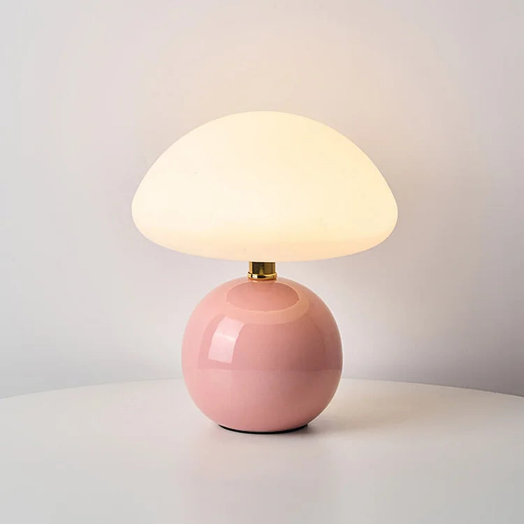 ÉclatLumière | Lampe de Table – Élégance Moderne et Ambiance Cocooning Rose