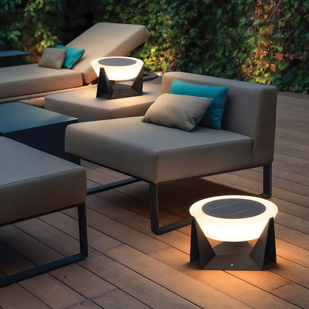 Éclora | Lampe de Jardin Solaire LED Inox IP65