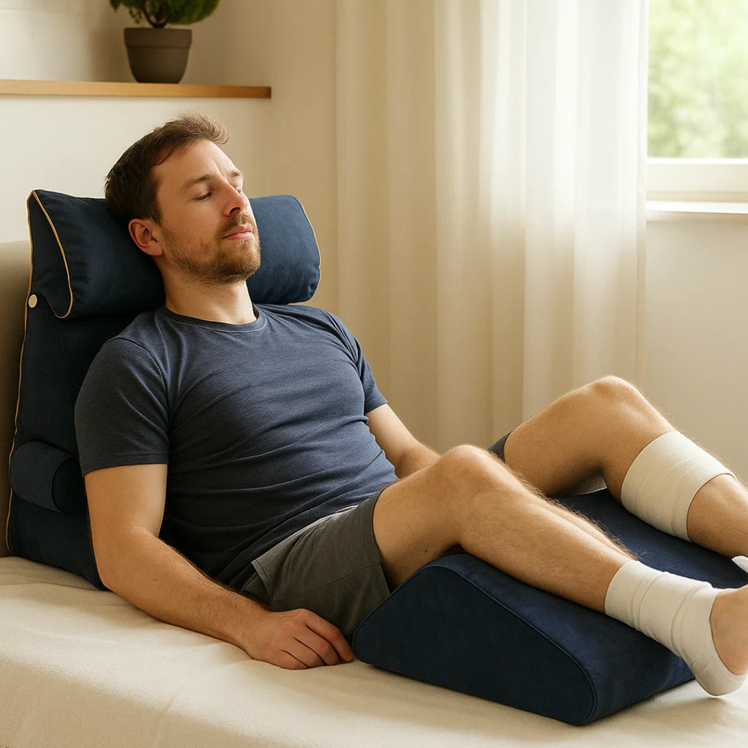 Élevia | Coussin Orthopédique – Soutien Ergonomique pour le Dos et le Cou