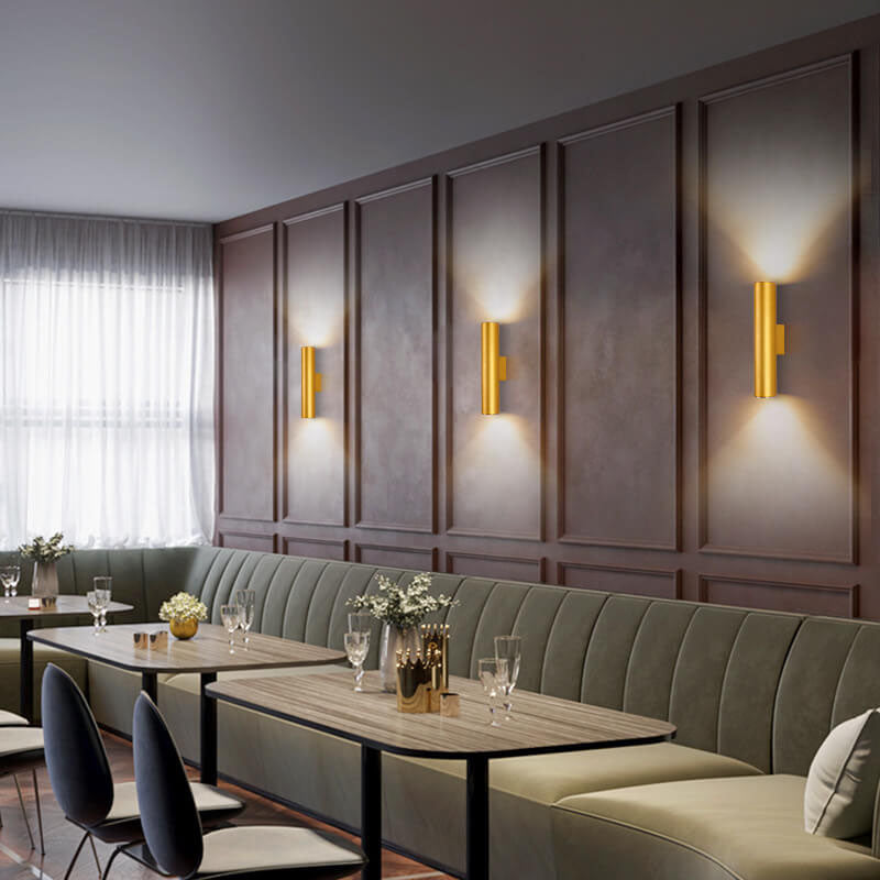 Élorys | Applique Murale LED – Design Moderne & Lumière Épurée Or Lumière Blanche (5000K)