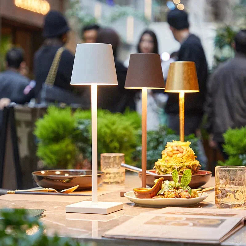 Élyntar | Lampe Sans Fil Rechargeable – Design Moderne et Éclairage Tactile