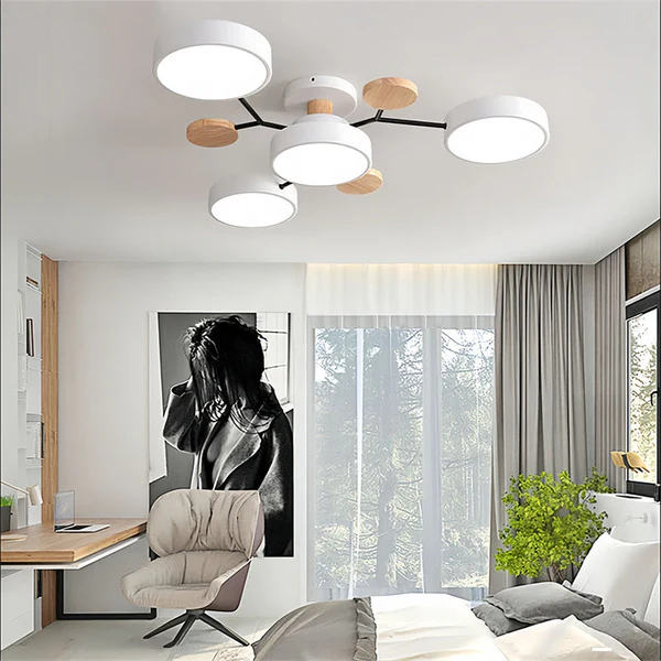 Élysia | Lustre de Plafond – Atmosphère Chaleureuse et Raffinée