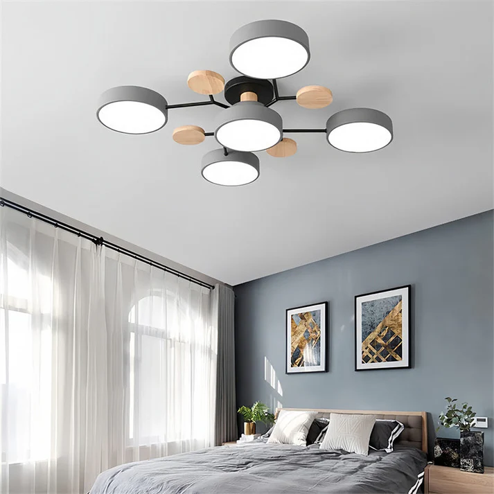Élysia | Lustre de Plafond – Atmosphère Chaleureuse et Raffinée
