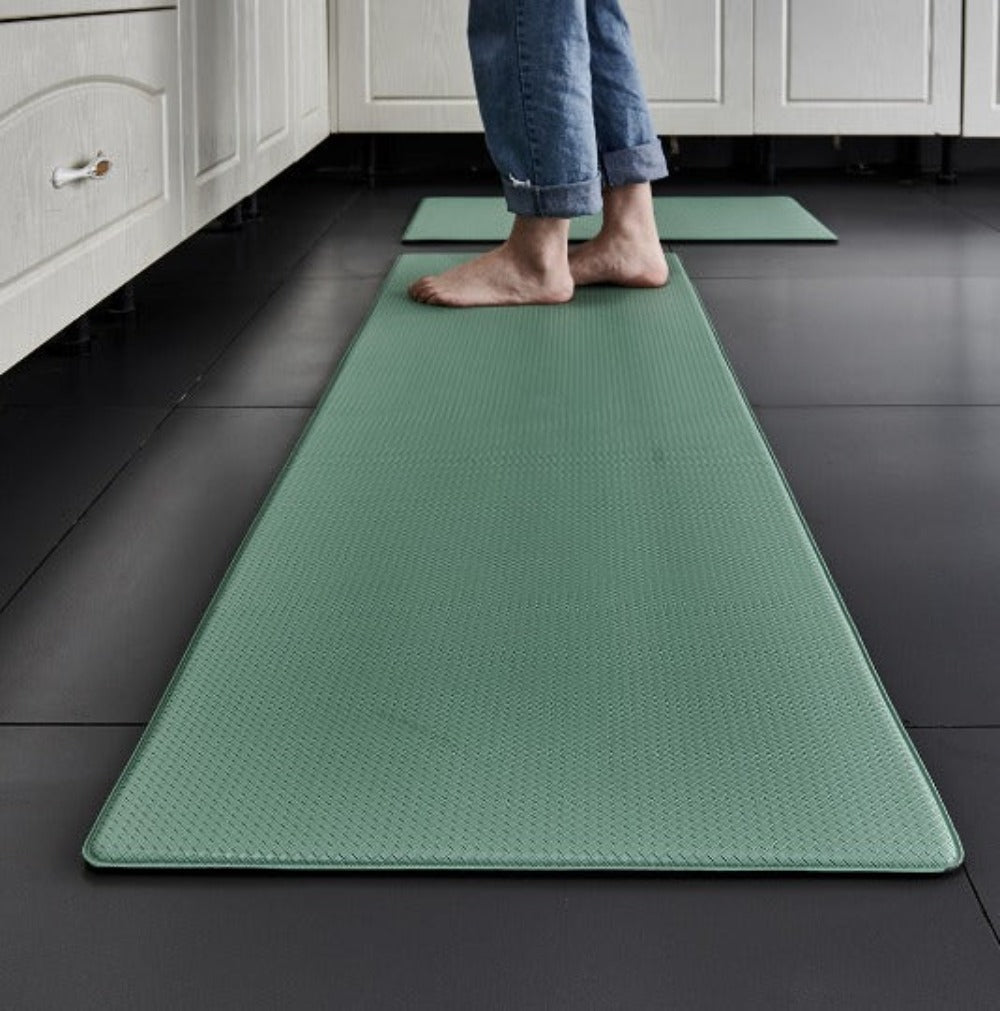 Ergolisse | Tapis de Cuisine Anti-Fatigue – Confort Ergonomique & Durable Vert