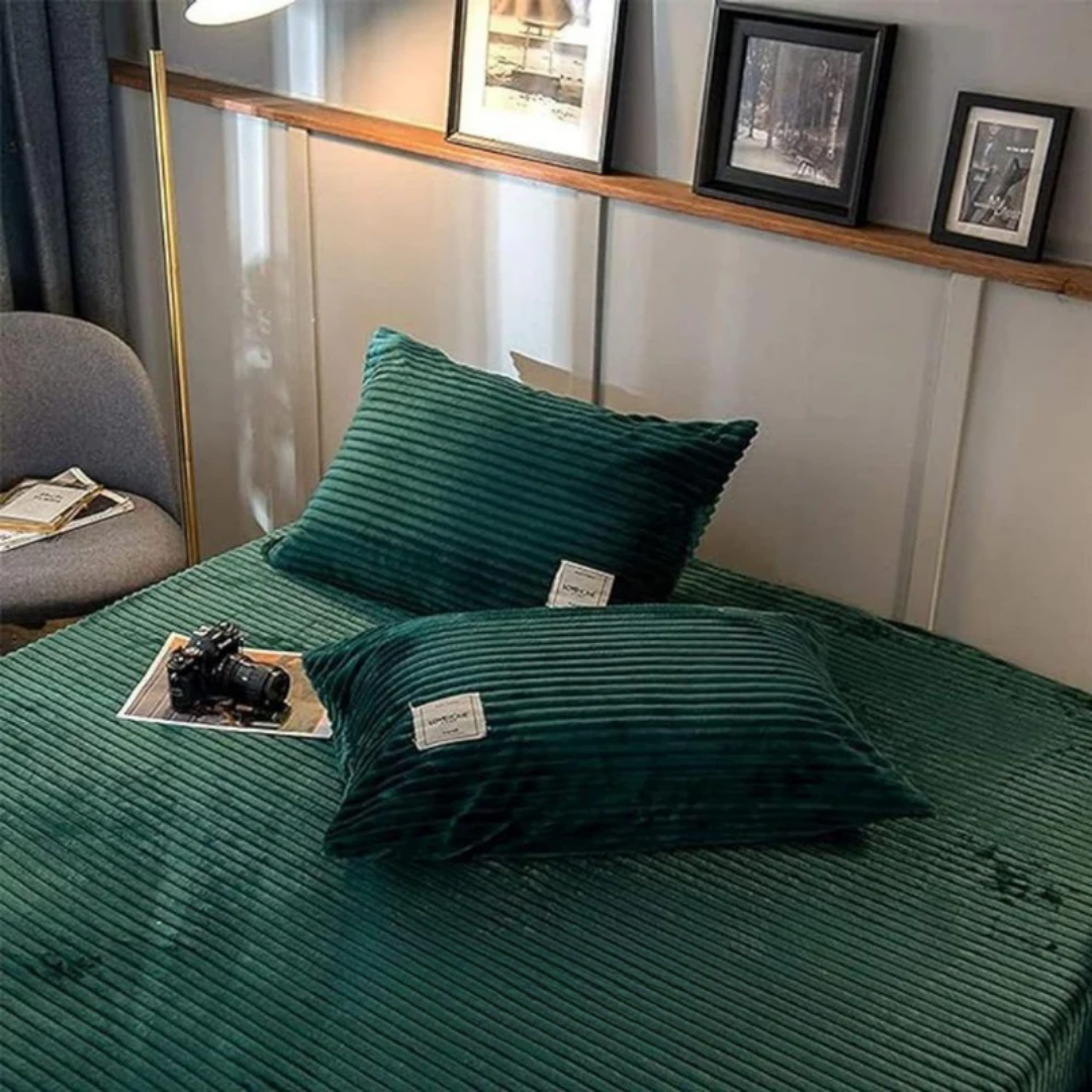 Fleurelia | Housse de Couverture – Chaleur Luxueuse en Velours Fleece