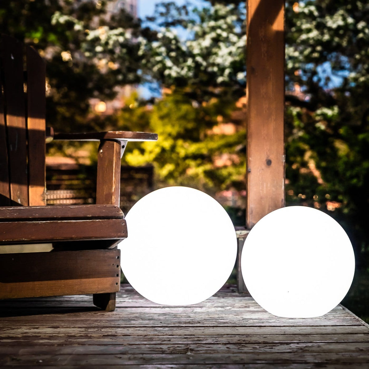 GlowBall | Lampe LED Rechargeable – Lumière Colorée 25 cm