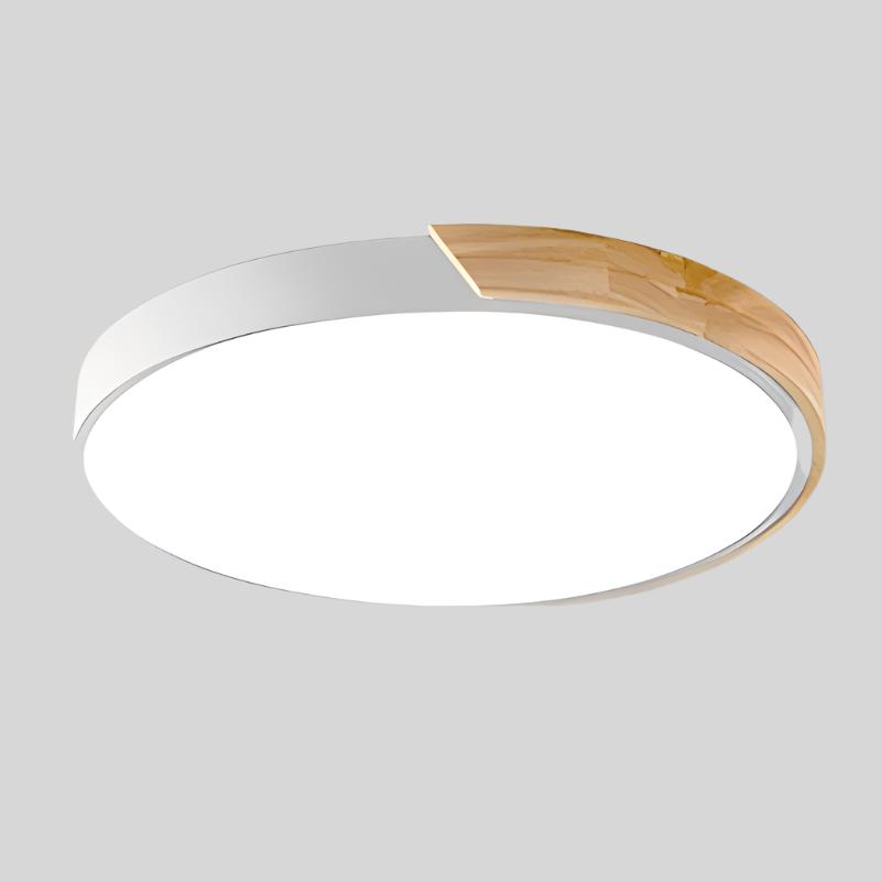 Auristal | Plafonnier LED Bois – Élégance Moderne et Scandinave