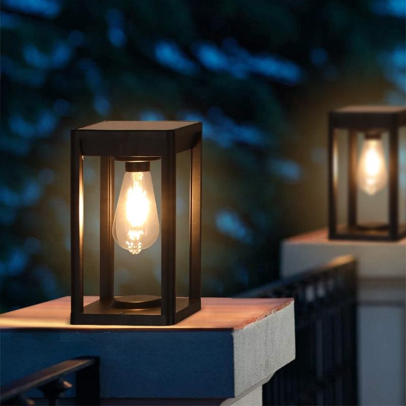 SunPost | Lampe Solaire de Colonne – Éclairage LED Éco-énergétique