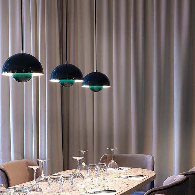 Héméra | Suspension Moderne – Élégance Tendance & Lumière Chaleureuse Vert