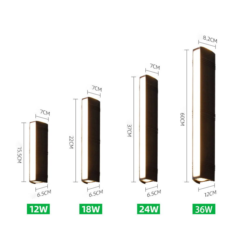 Lumivéra | Applique Murale LED Extérieure – Design Moderne Durable