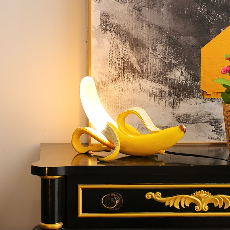 Lunéria | Lampe Décorative – Design Banane et Ambiance Chaleureuse