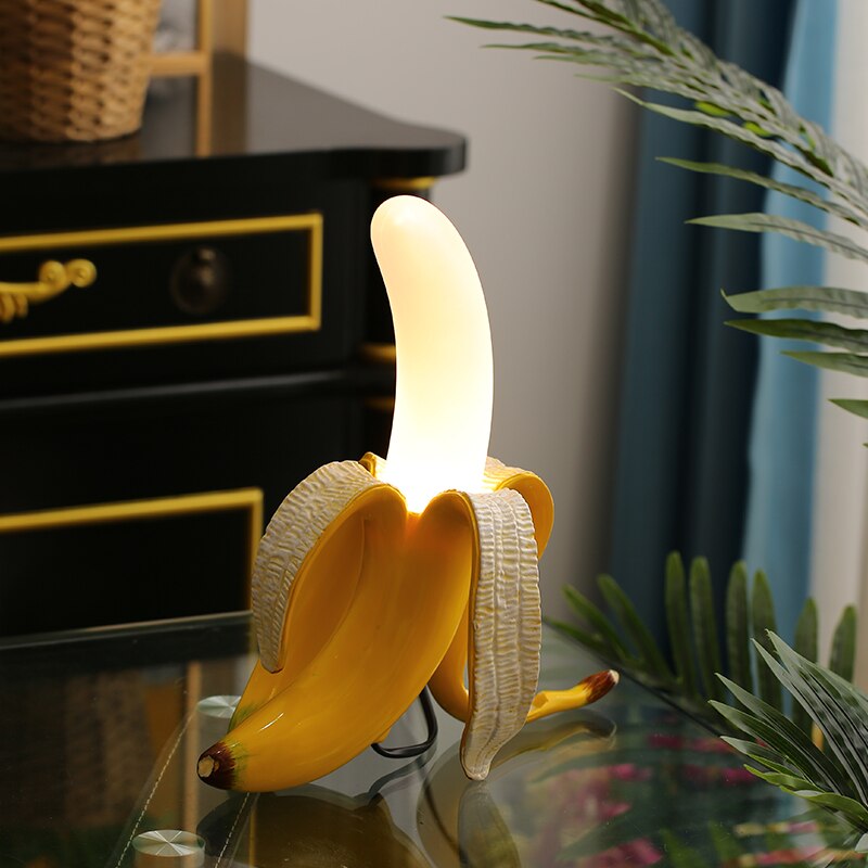 Lunéria | Lampe Décorative – Design Banane et Ambiance Chaleureuse