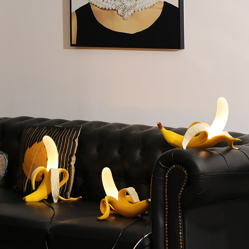 Lunéria | Lampe Décorative – Design Banane et Ambiance Chaleureuse