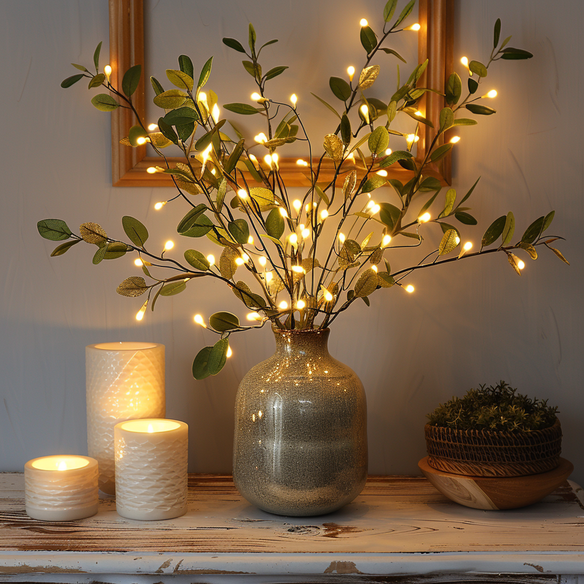 Oliviera | Branches Lumineuses – Éclat Féérique et Ambiance Chaleureuse