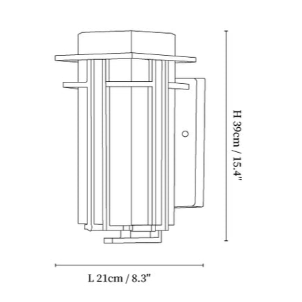 LampShore | Applique d'extérieur étanche – Éclairage Vintage Haut de Gamme
