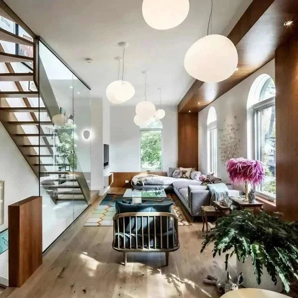 Luméno | Suspension Moderne – Design Minimaliste à Lumière Douce