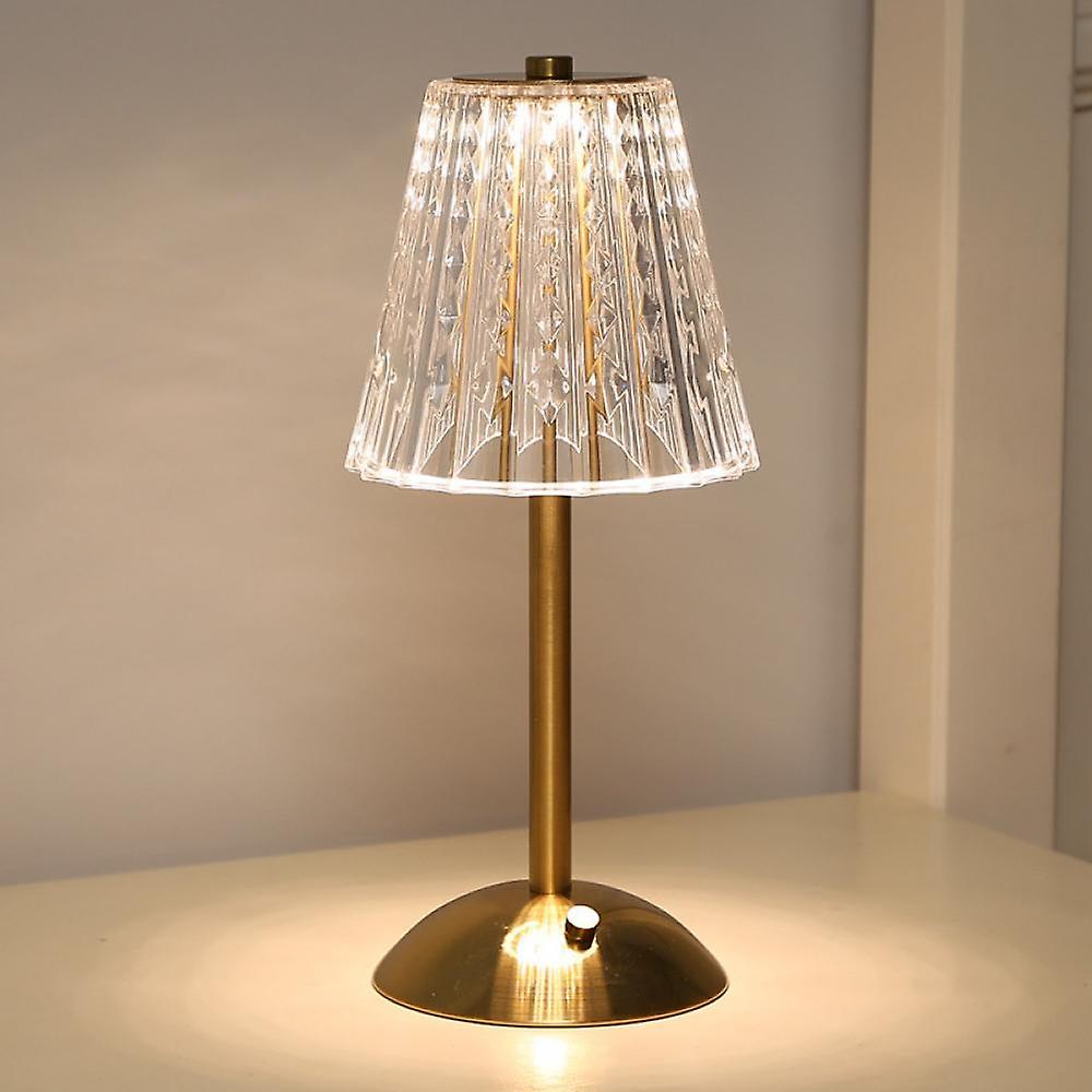 LumiVerre | Lampe de Table – Cristal Raffiné et Éclairage Sans Fil